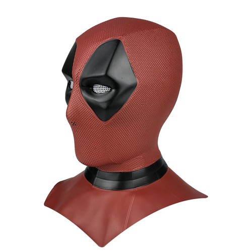 Deadpool Mask Full Head Helmet Cosplay Adult Costume Prop Red Helmet Party USA. - Picture 3 of 10