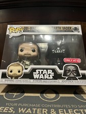 Funko Pop! PACK 2: STAR WARS - ¡FIGURAS OBI-WAN KENOBI Y DARTH VADER! *OBJETIVO*