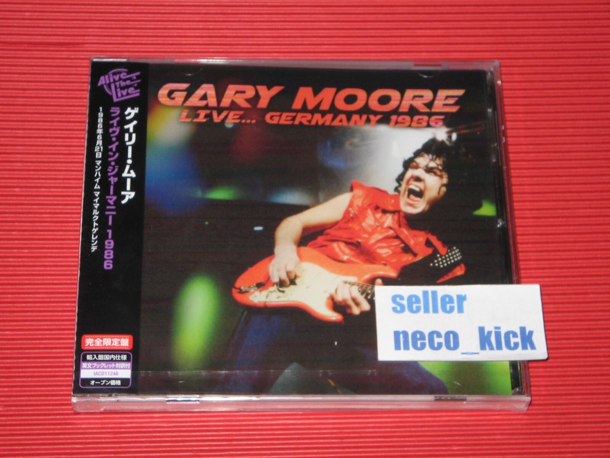 11B GARY MOORE LIVE  GERMANY 1986 JAPAN CD | eBay