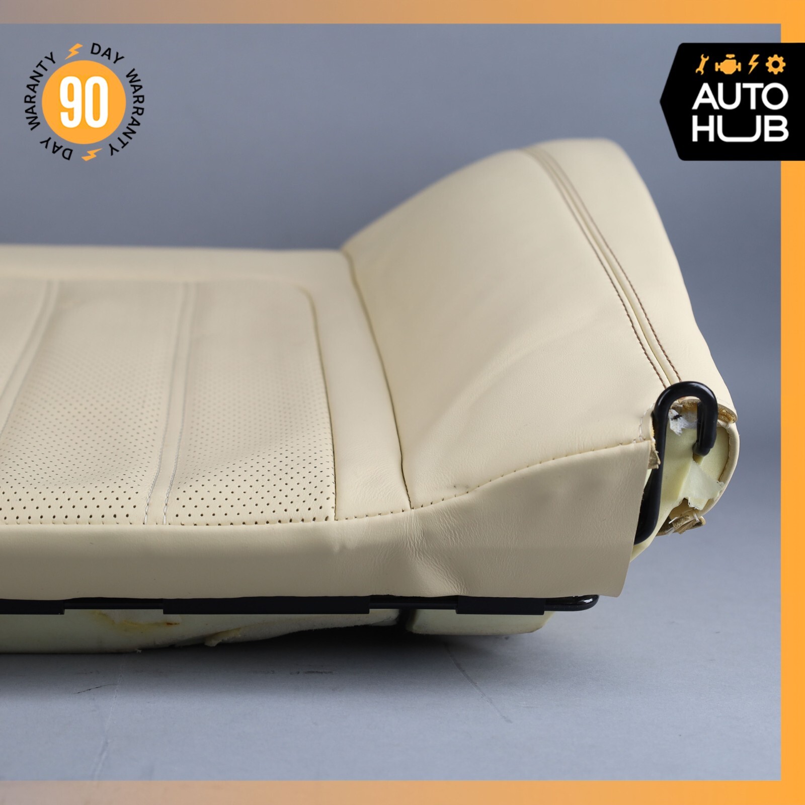 12-15 Bentley Continental GT Rear Right Side Bottom Lower Seat Cushion Beige OEM