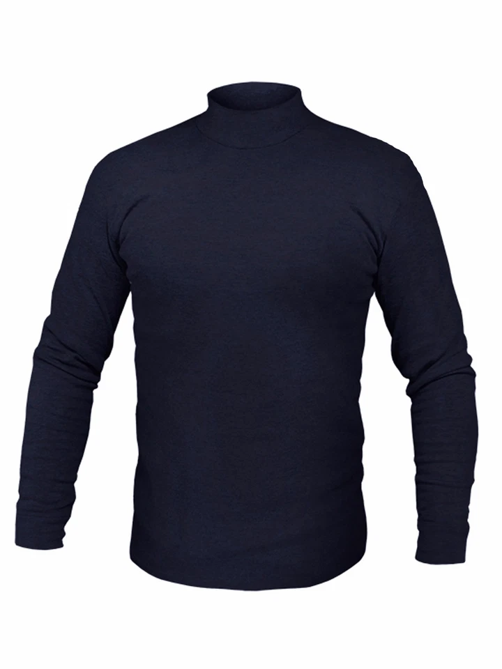 lupetto uomo manica lunga cotone bielastico PIERRE CARDIN art. 9003 - Immagine 3 di 4