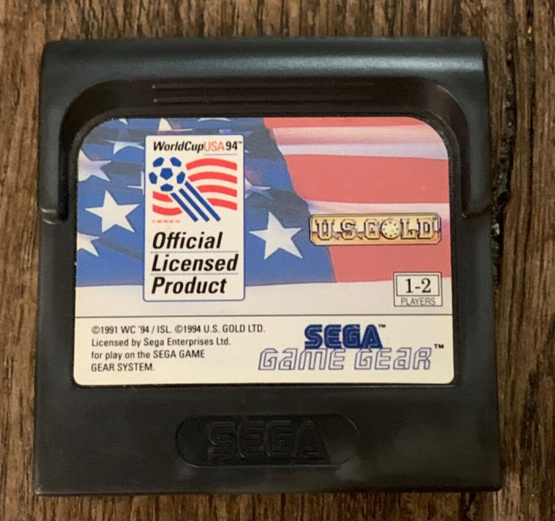 Jeu WORLD CUP USA 94 pour Game Gear - Testé, FONCTIONNE