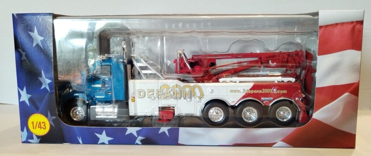 Truck KENWORTH T800 1:43 New in Box diecast model semi-trailers