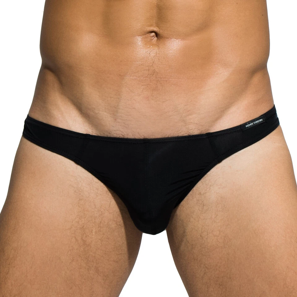 Private Structure Thong Desire Glaze Black 3545 63B - Image 3 of 3