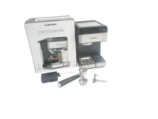 Chefman RJ54 6-in-1 Stainless Steel 15-Bar Pump Espresso Machine - Silver