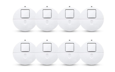 8 PK EVA LOGIK Modern Ultra-Thin Window Alarm Loud 120dB Sound Vibration Sensor