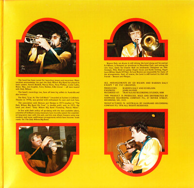 Daly Wilson Big Band レアグルーヴ　JAZZ FUNK Daly Wilson Big Band レアグルーヴ JAZZ FUNK Daly-Wilson Big