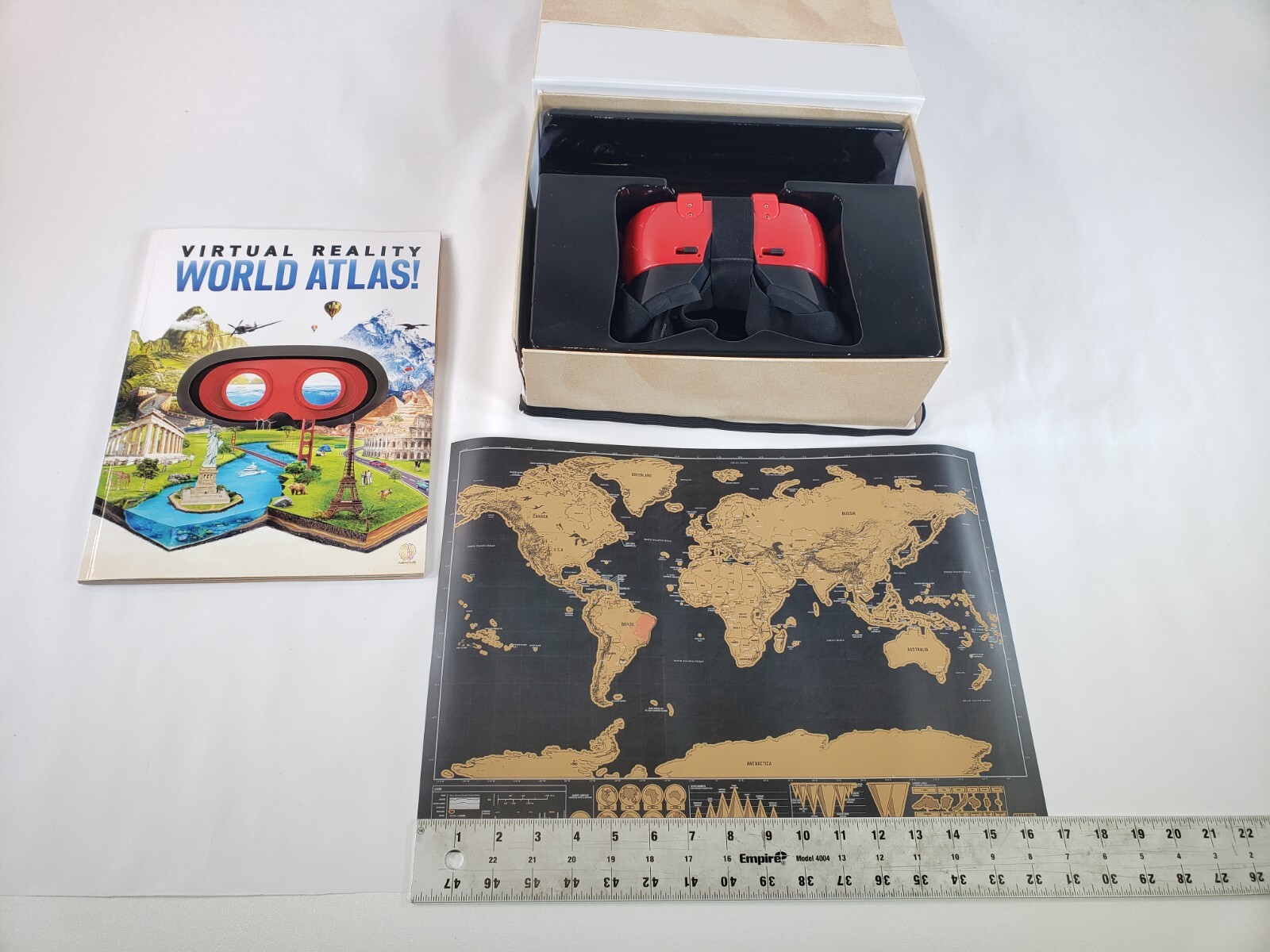 Virtual Reality World Atlas Interactive VR Atlas and STEM Learning