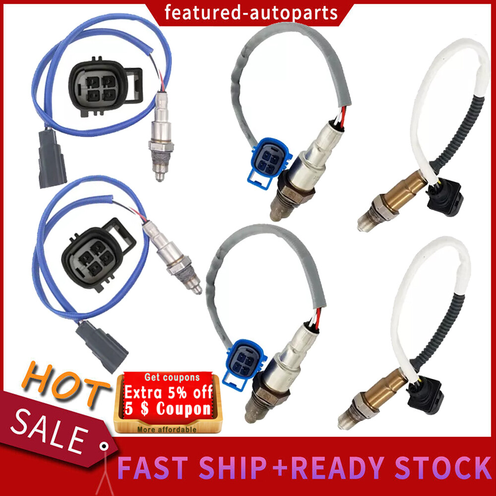 6PCS Oxygen O2 Sensors For 2013-2019 Land Rover Range Rover Sport 3.0L 5.0L USA