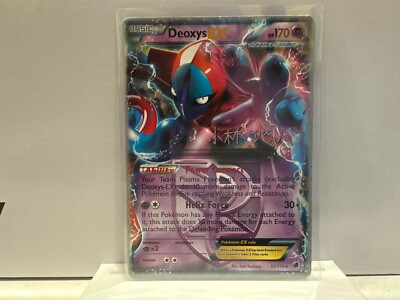 Pokemon Deoxys EX Ultra Rare 2014 World Championship Card 53/116