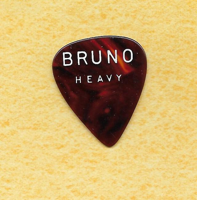 vintage Bruno guitar pick heavy gauge