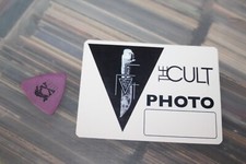 The Cult - Guitar Pick + Backstage Pass Collection #28 - FREE SHIPPING -