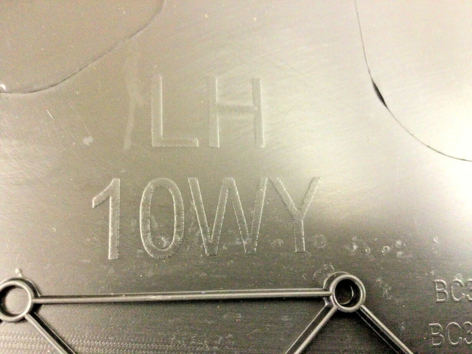 2011-2016 福特 F-Super Duty 250 350 450 黑色 LH 司机座椅套保护原始设备制造商 — 第 4/4 张图片