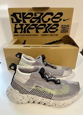 NIKE SPACE HIPPIE 02 GREY VOLT SIZE 9 WITH ORIGINAL BOX & BAG