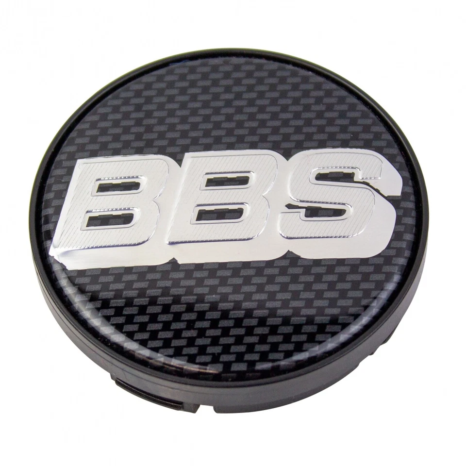 4x BBS Nabendeckel Emblem Felgendeckel 56mm silber/carbon 0924281 10023598 - Bild 2 von 3