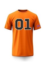 T-SHIRT HAZZARD 01 General Lee THE DUKES OF HAZZARD Bo & Luke UOMO DONNA