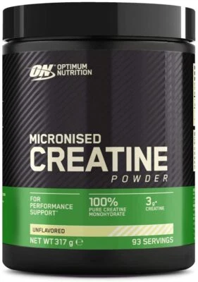 OPTIMUM NUTRITION MICRONIZED CREATINE POWDER 300G 600G MONOHYDRATE SUPPLEMENT ON