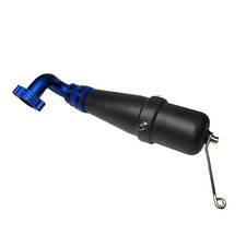 Fits Traxxas Nitro Slash 3.3 Tuned Exhaust Pipe Header Coupler Hanger 4452r Fits Traxxas Nitro Slash 3.3 Tuned Exhaust Pipe Header Coupler Hanger 4452r