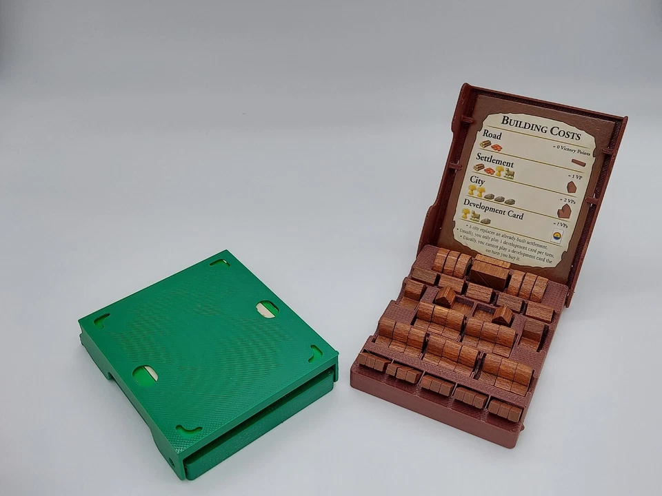 Bandeja para Jugadores - Catán, Gente de Mar, Ciudades y Caballeros con Inserto Organizador Opcional Foto 2 de 4