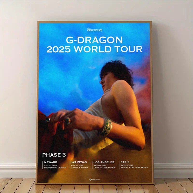 G-DRAGON 2025 WORLD TOUR ポスターセット G-DRAGON - Poster Set [2025 World Tour 'Übermensch' Official
