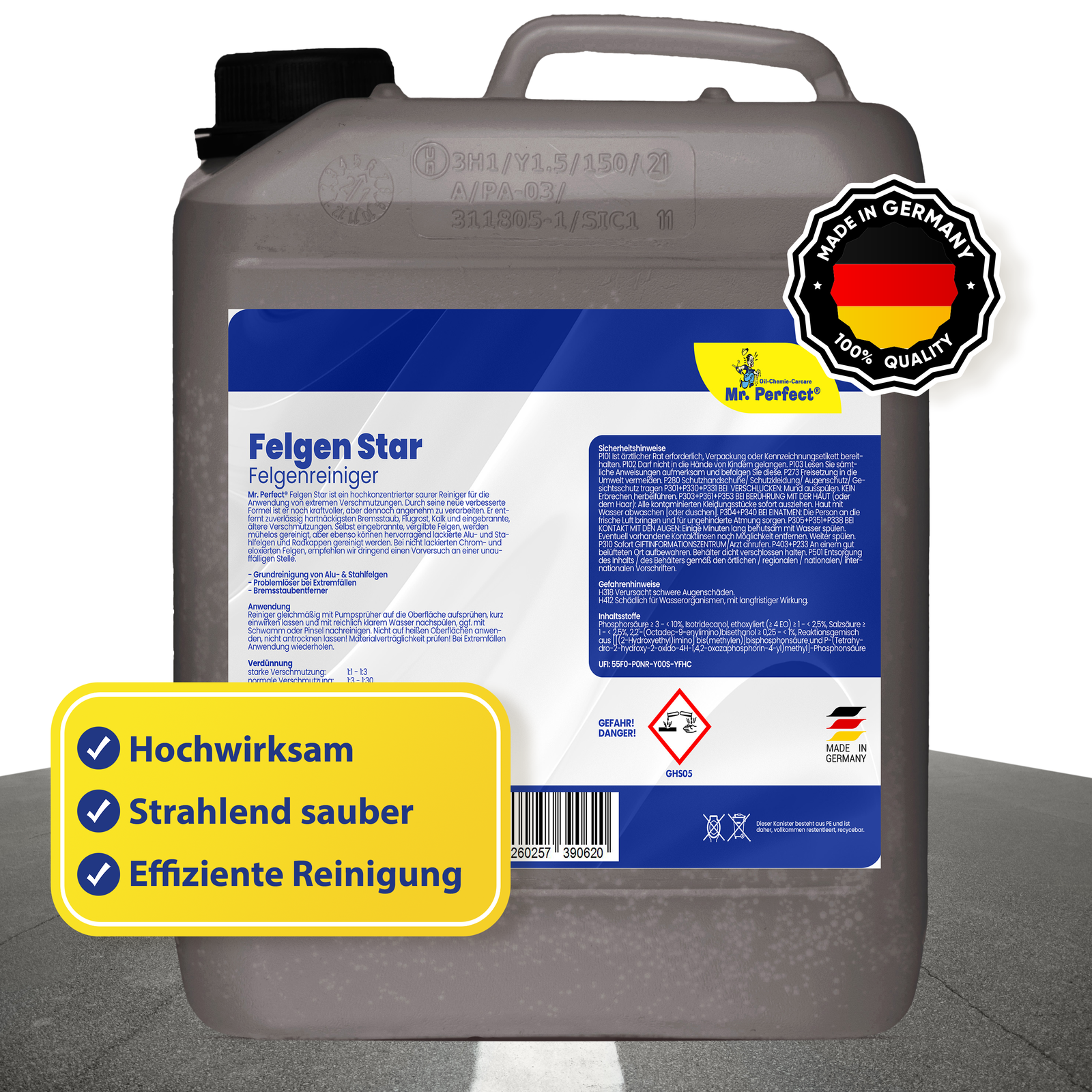 Mr. Perfect® Felgenreiniger