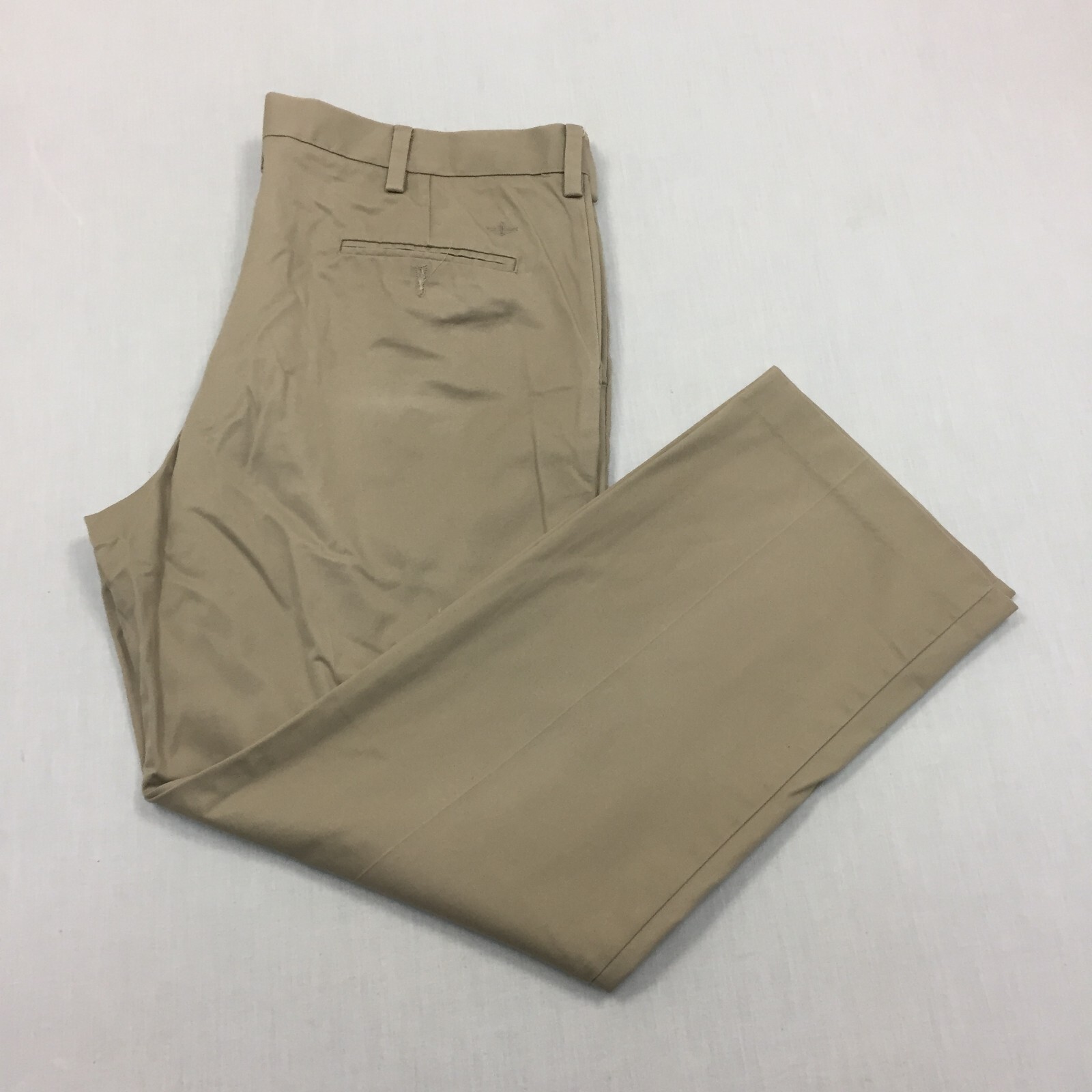 Pantalones chinos Dockers D2 pantalones de algodón calce recto para hombre talla 40W 30L beige