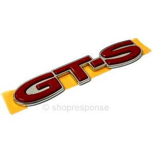 Oem Toyota 00 05 Celica Gts Zzt231 Rear Gt S Emblem Badge Red 2b441 Japan Ebay