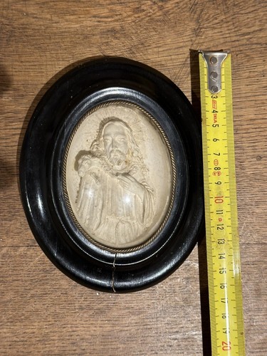 Ancien Grand reliquaire en calcaire époque XIXe siècle - Photo 8 sur 8