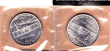 2001-P&D North Carolina Uncirculated States Quarters in Mint Cello (2 Coins)