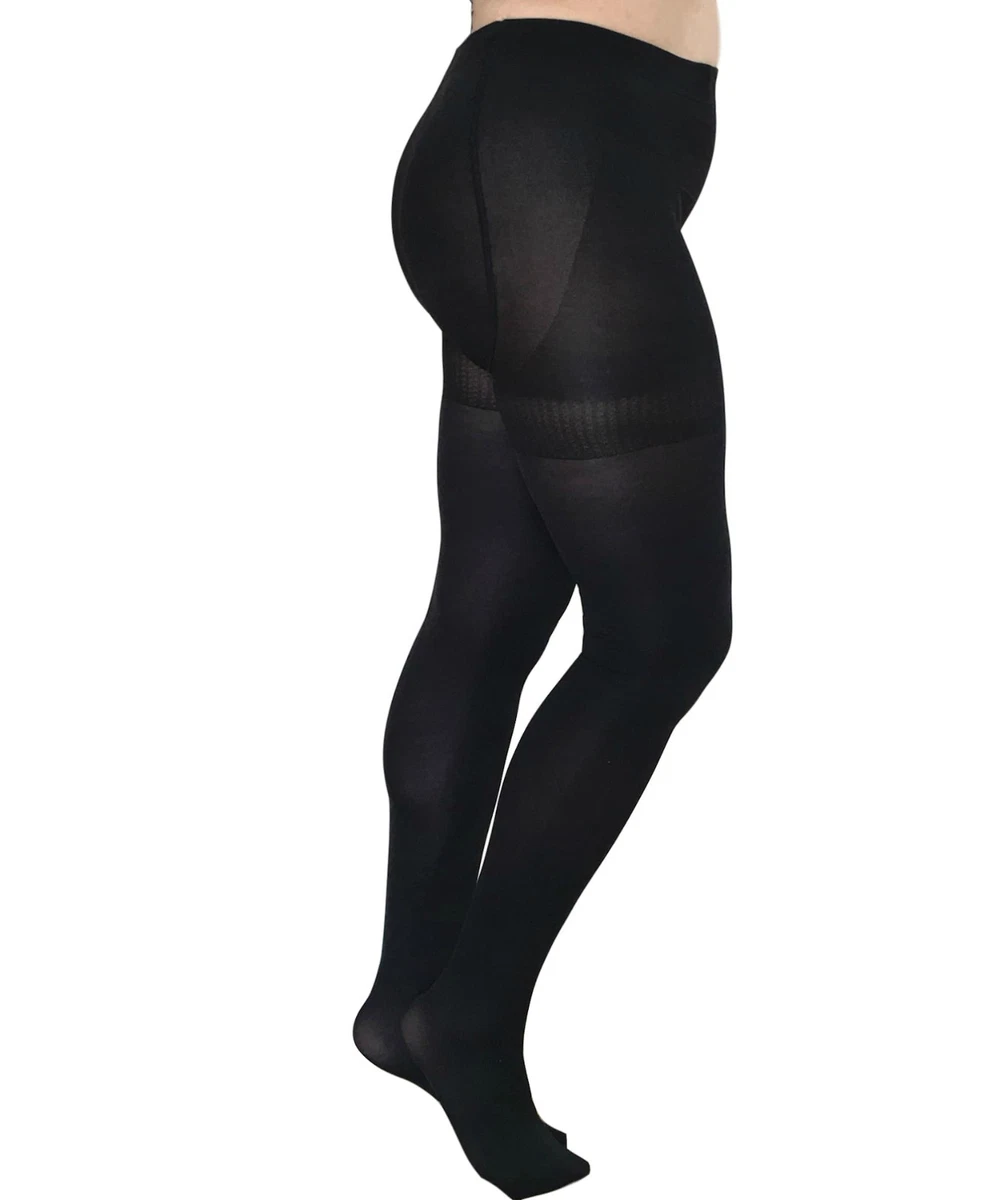 Essexee Legs 60D Bum Tum Thigh Shaper Tights Black XXL 89% Nylon