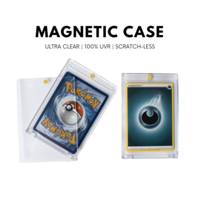 Magnetic Card Holder 35PT - Magnetic Case Toploader Pokemon TCG | eBay