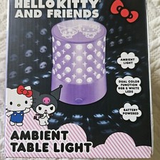 Hello Kitty Ambient Table Lamp RGB  White LED Lamp Light Dual Color Function