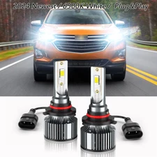 For CHEVROLET EQUINOX 2018-2021 LED Headlight Bulbs 6500K White Hi-Lo Beam