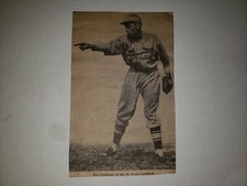 Tex Carleton Cardinals Rookie 1932 Baseball Player Panel