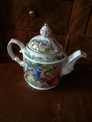   Teekanne Tea pot  James Sadler  Sporting heroes, Golf 