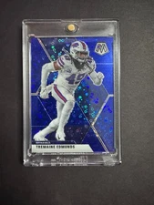 2020 Mosaic Tremaine Edmunds #30 Blue No Huddle /75 Buffalo Bills Color Match