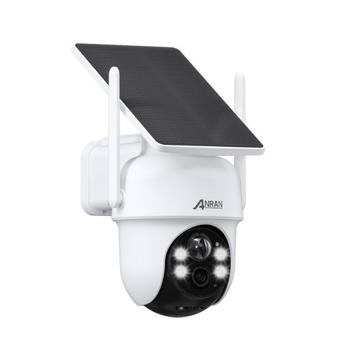 ANRAN 4MP Outdoor Wireless Solar Security Camera With 64GB - Set of 4 Cameras - Picture 20 of 23