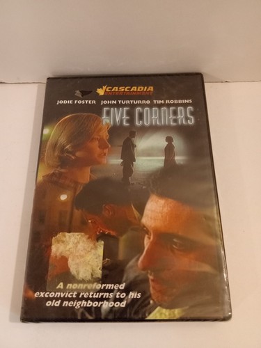 Five Corners DVD 1987 Cascadia Ent New Jodie Foster John Turturro Tim Robbins - 第 1/5 張圖片