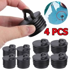 4PCS Silicone Kayak Scupper Plug Kit Canoe Drain Holes Stopper Bung Universal