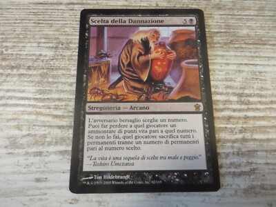 1x Choice of Damnations - Saviors of Kamigawa - NM - Italian - OOP MTG