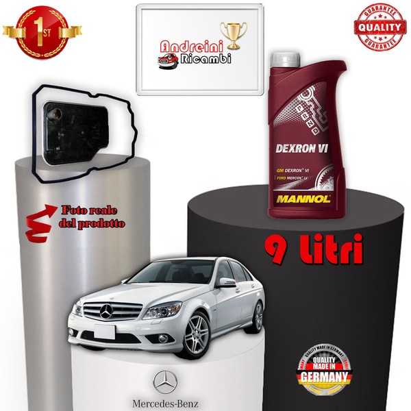 Set Filter Austausch Automatisch Und ÖL Mercedes W204 C 250 CGI 150KW 2014-> /-image