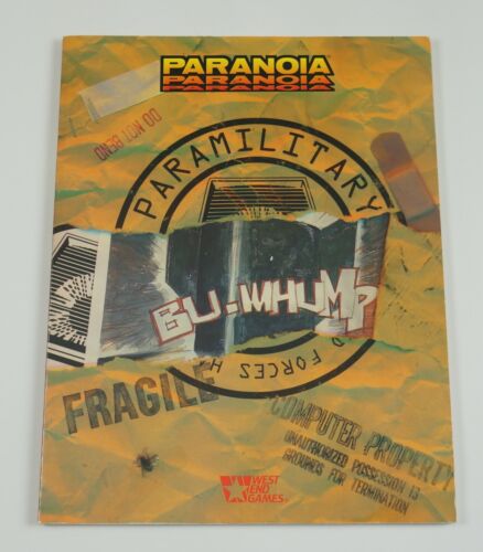 Paranoia: Paramilitary SC RPG Ergänzung - 1993 - West End Games 12027 - Bild 1 von 3