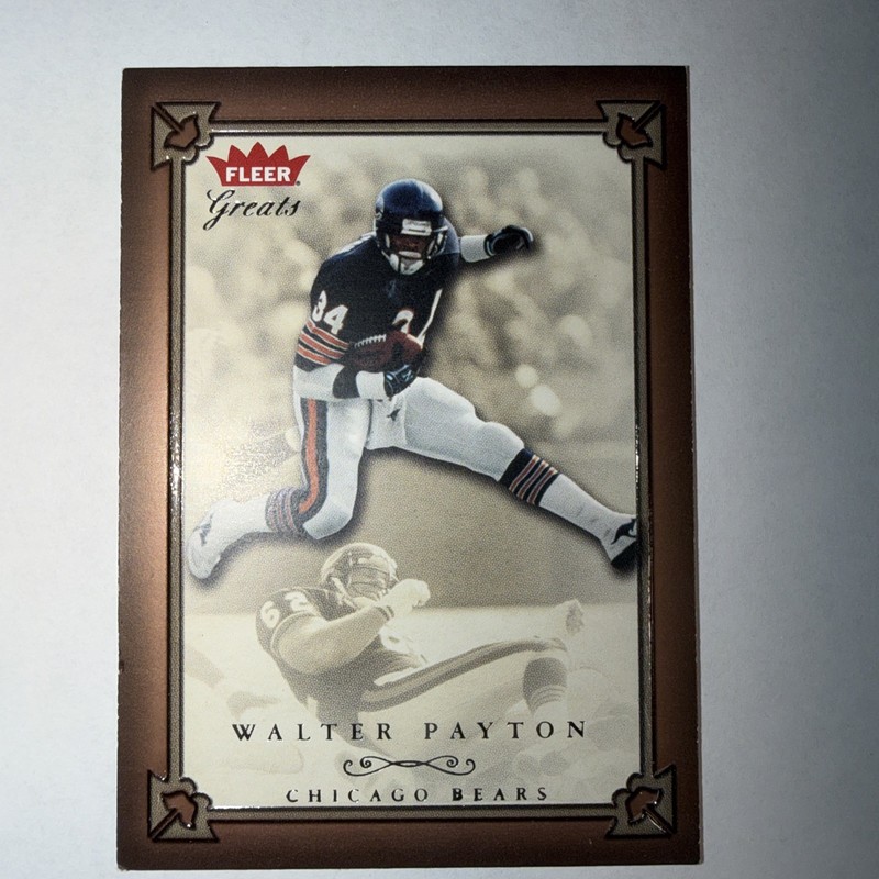 2004 Fleer Greats - Walter Payton #9