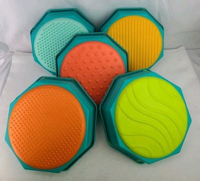 Battat B. toys Balance & Build Set Sensory Steppingstones