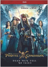 Pirates Of The Caribbean: Dead Men Tell No Tales (DVD) The Disc Only P1615