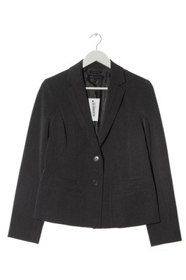 ANNE KLEIN Strickblazer Damen Blazer Gr. DE 38 hellgrau Business-Look
