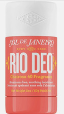 Sol de Janeiro RIO DEO Aluminum-Free Refillable Deodorant Cheirosa 40 2oz Sealed
