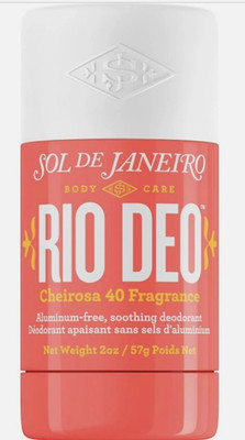 Sol de Janeiro RIO DEO Aluminum-Free Refillable Deodorant Cheirosa 40 2oz Sealed