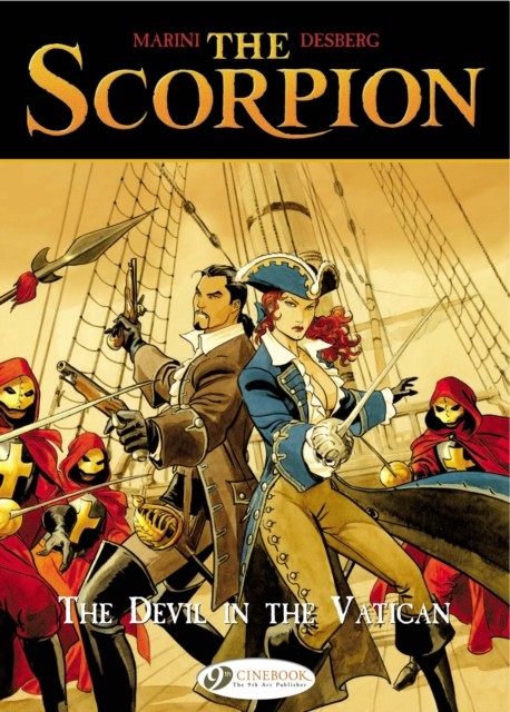 The Stone Cross (Scorpion (Cinebook)). Desberg Free Shipping** - Image 2
