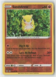Sandshrew 131/264 Fusion Strike Reverse Holo
